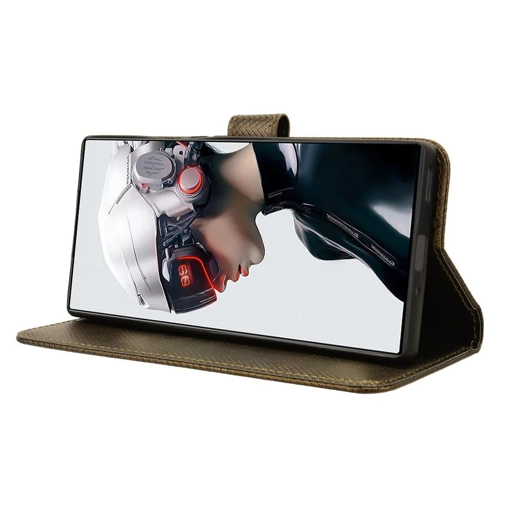 Case for Nubia Red Magic 9 Pro Card Holder Kickstand Cover Magnetic Wallet