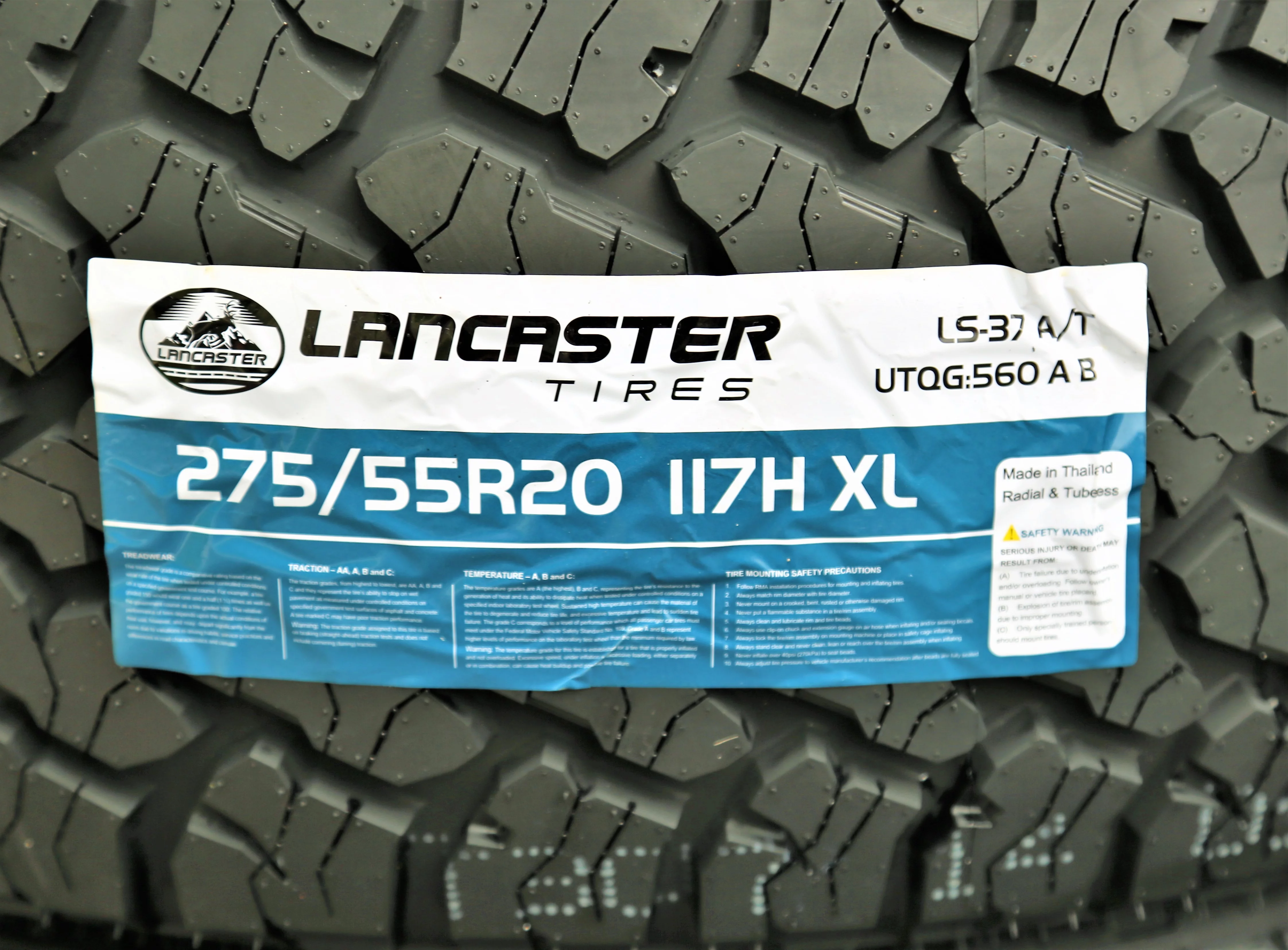 Lancaster LS-37 A/T All Terrain 285/65R17 116S Light Truck Tire