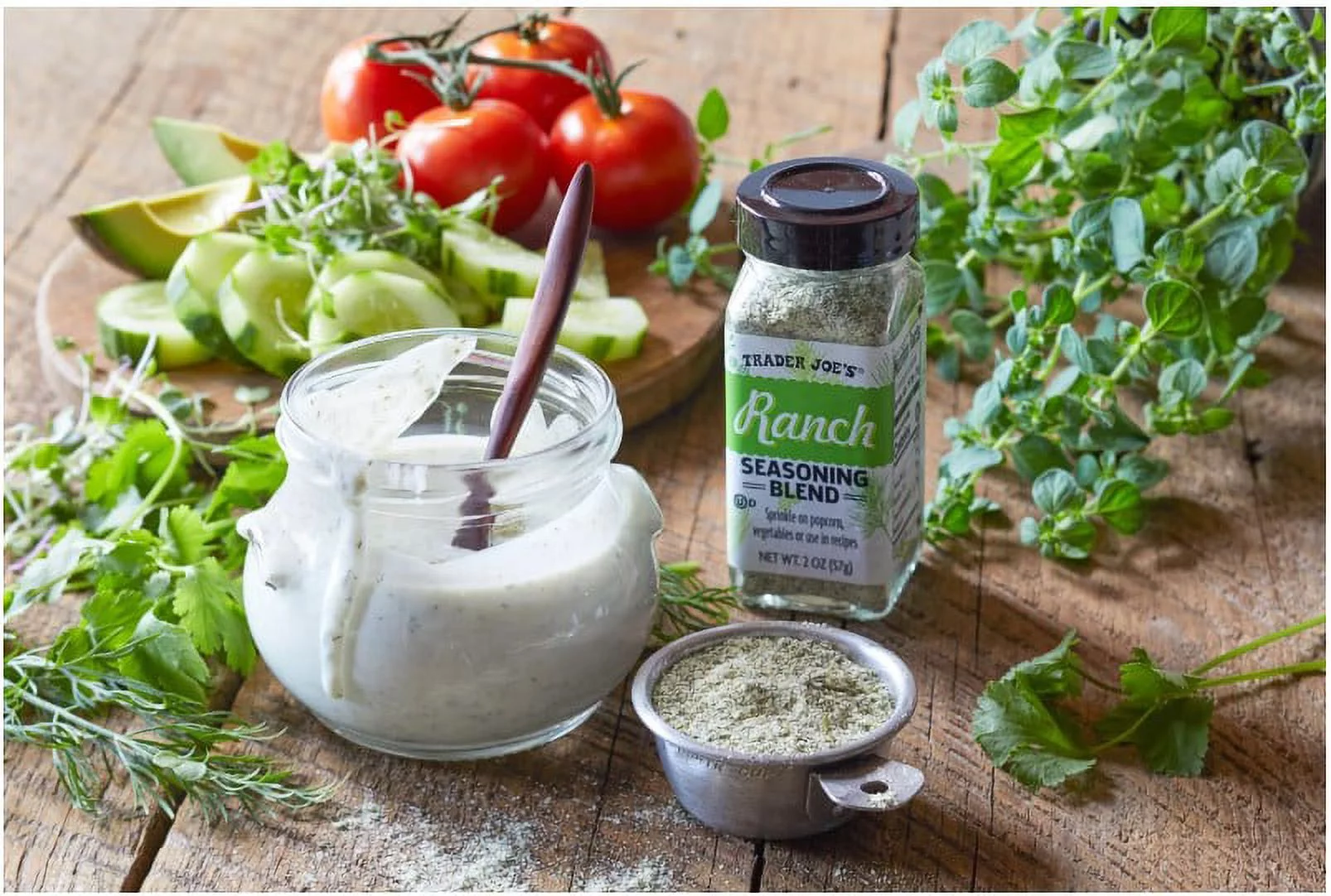 4 Pack | Trader Joe's Ranch Seasoning Blend, 2 oz