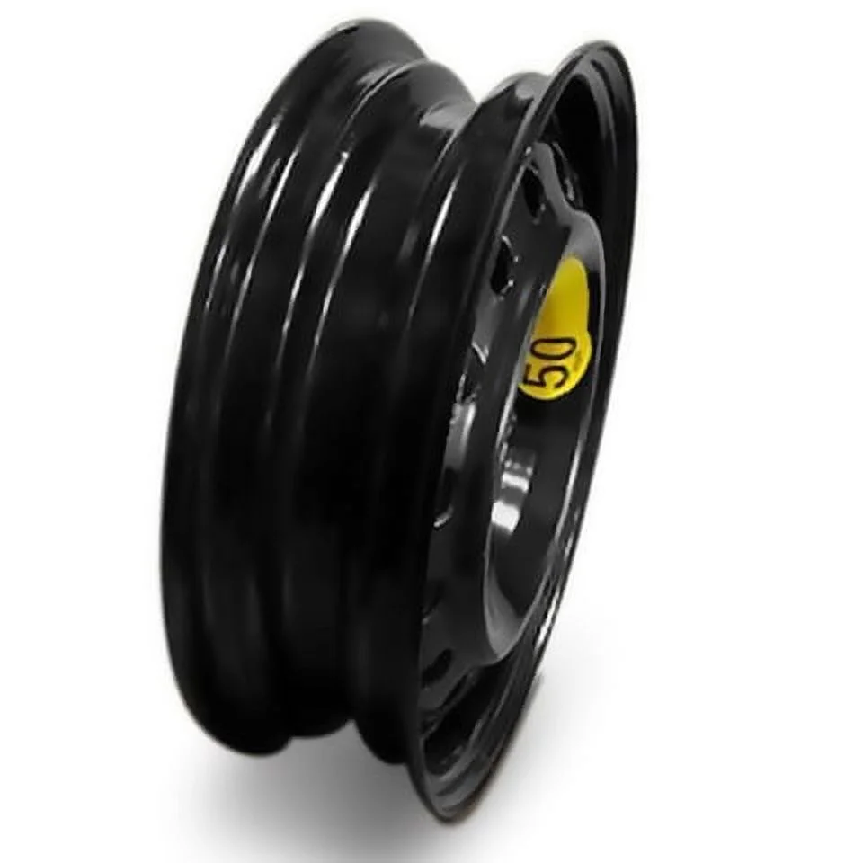 New 15x4 inch Wheel for Hyundai Kia Forte (14-21) Black Painted Steel Rim