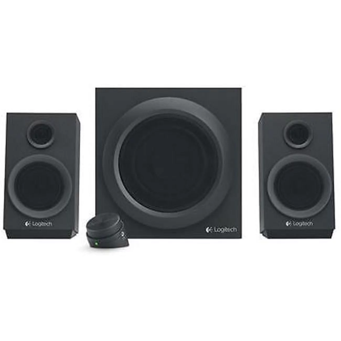 4T8653 40W Z333 2.1 Speaker System, Black