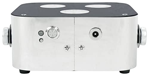 (2) Rockville Mini RF3 RGBWA+UV DMX DJ/Party LED Wash Lights+4-Ch. RF Par Remote