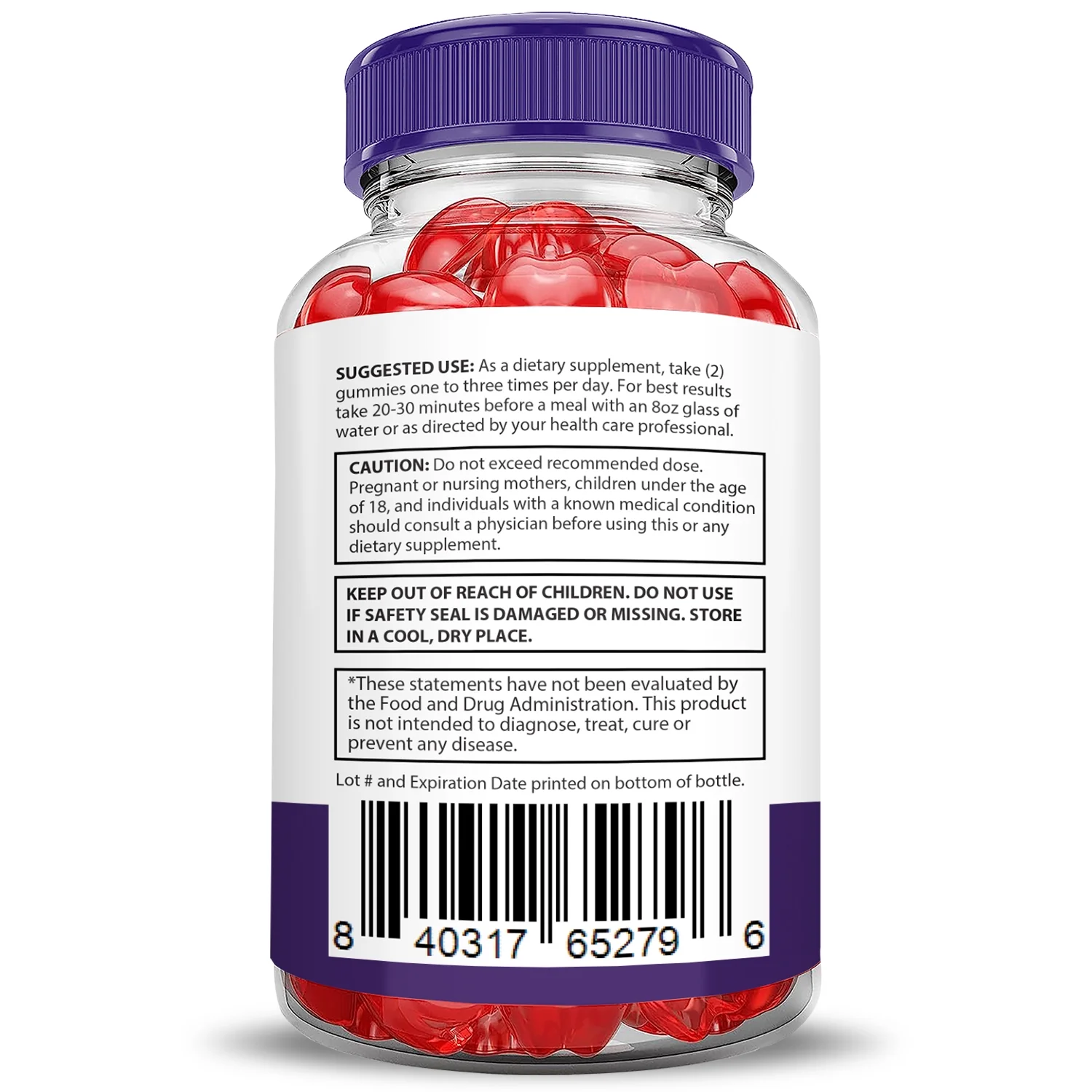 (5 Pack) Keto Calm Extreme ACV Gummies 2000mg Dietary Supplement 300 Gummys