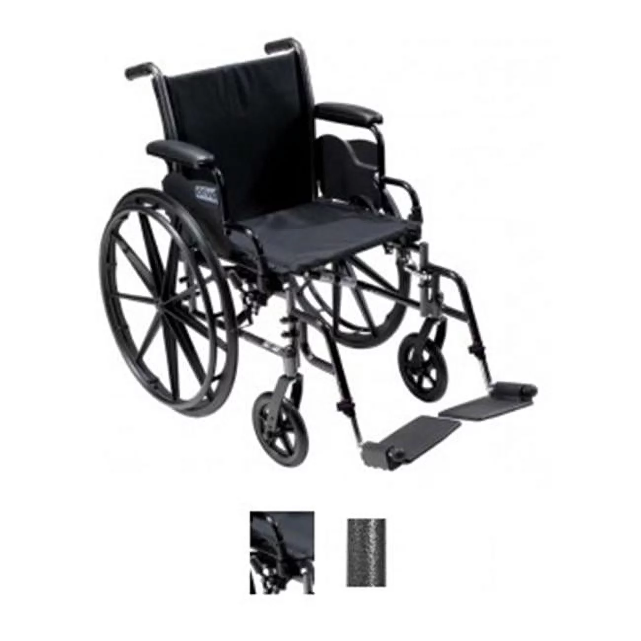 Cruiser lll 18 Inch Flip Back Detachable Desk Arms 1 per Case