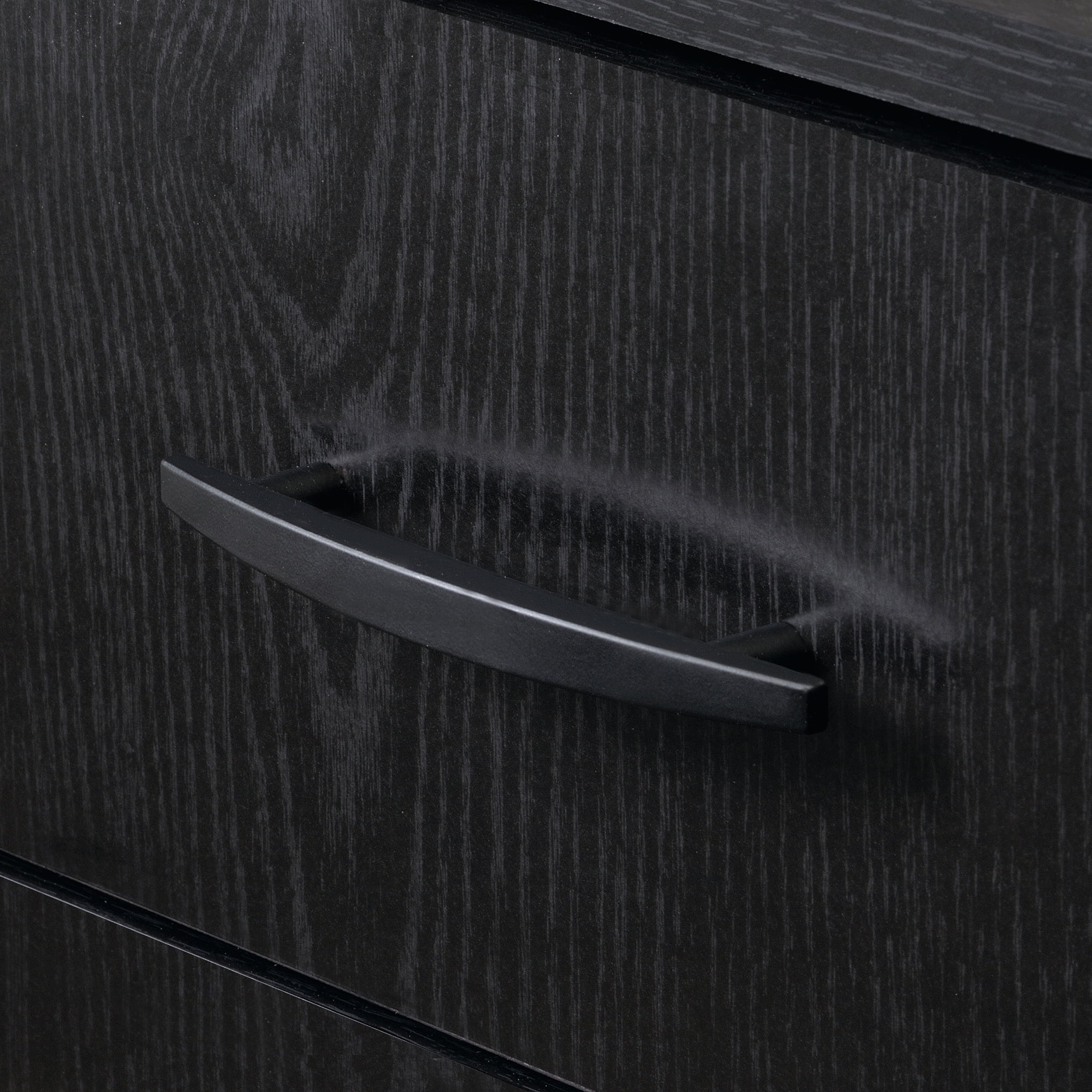 Sauder Via 3-Drawer Pedestal File Cabinet, Bourbon Oak Finish