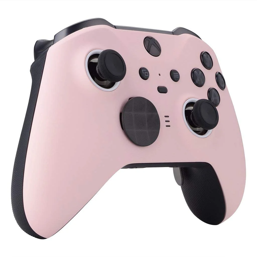 Pink Sakura UN-MODDED Custom Controller Compatible with Xbox ONE Elite Series 2