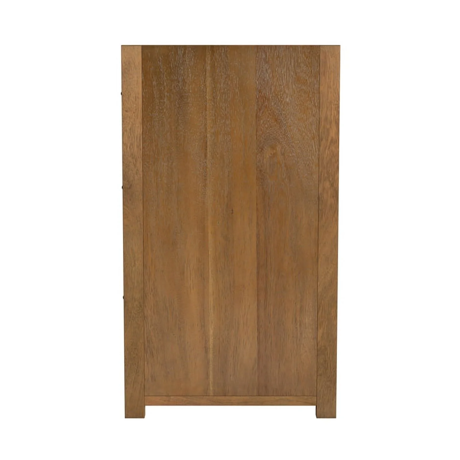 Home Square 3 Drawer Wood Nightstand in Natural Finish - Set of 2