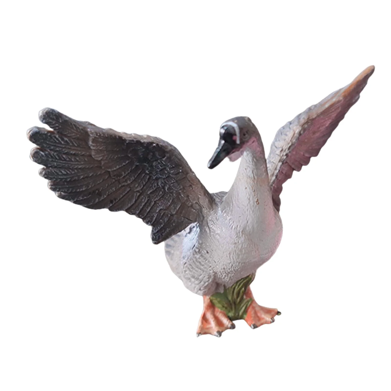 simhoa Goose Statue Animal Figurine Creative Craft Outdoor Garden Art, Sculpture Garden Statue for Patio Home, Desktop Outdoor Porch Style B