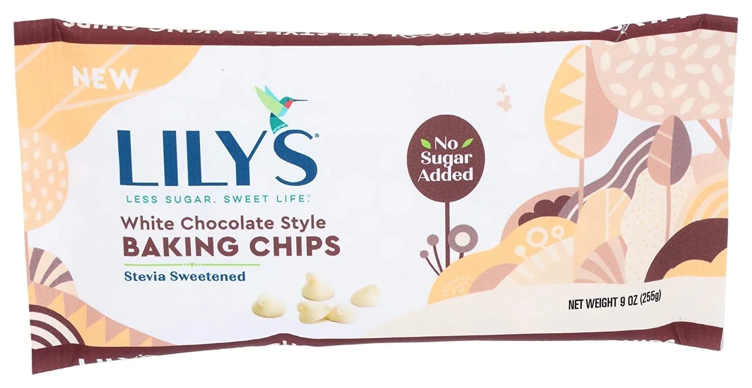 Lily's Baking Chips White Chocolate 9 oz Pack of 2