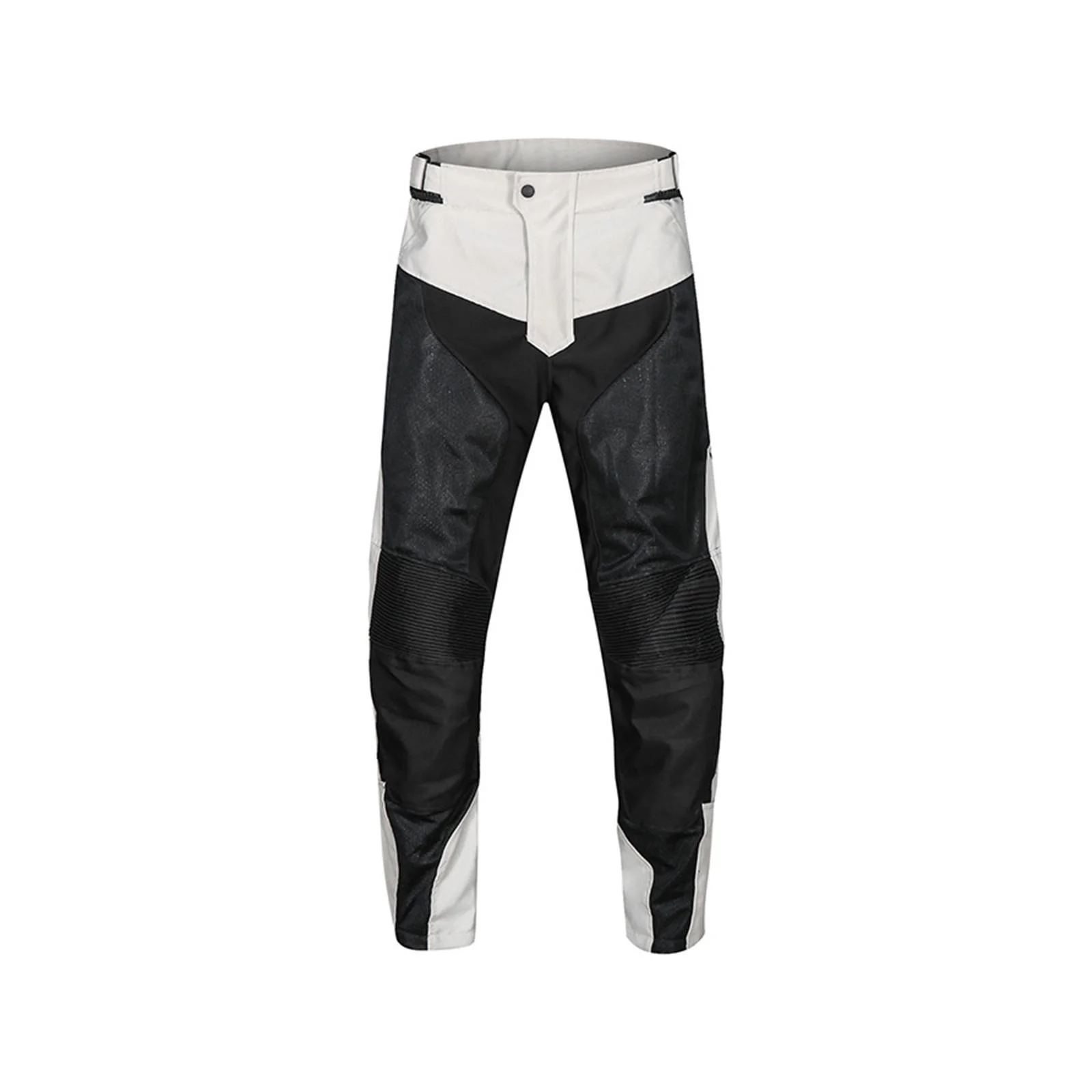 Motorcycle Racing Pants Motorcycle Trousers Breathable Mesh Knight Gear Motorcycle Overpants for Men and Women Motocross Racing Sports , White M