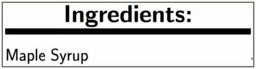 Maple Grove 100 Percent Pure Maple Syrup, 1 Gallon -- 4 per Case.