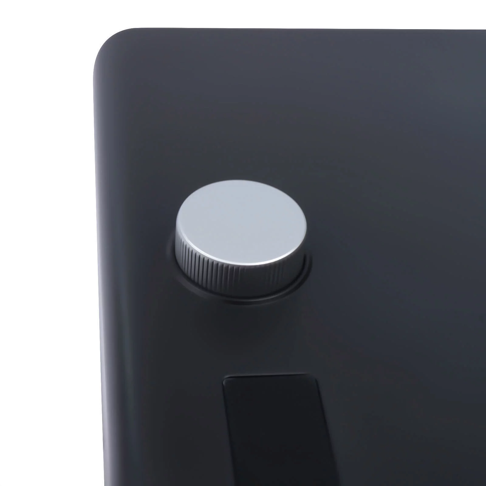 FETCOI 2.5 Gal Aquarium Kit 9.5L Fish Tank Black Bedroom Low Noise Desktop Fish Tank