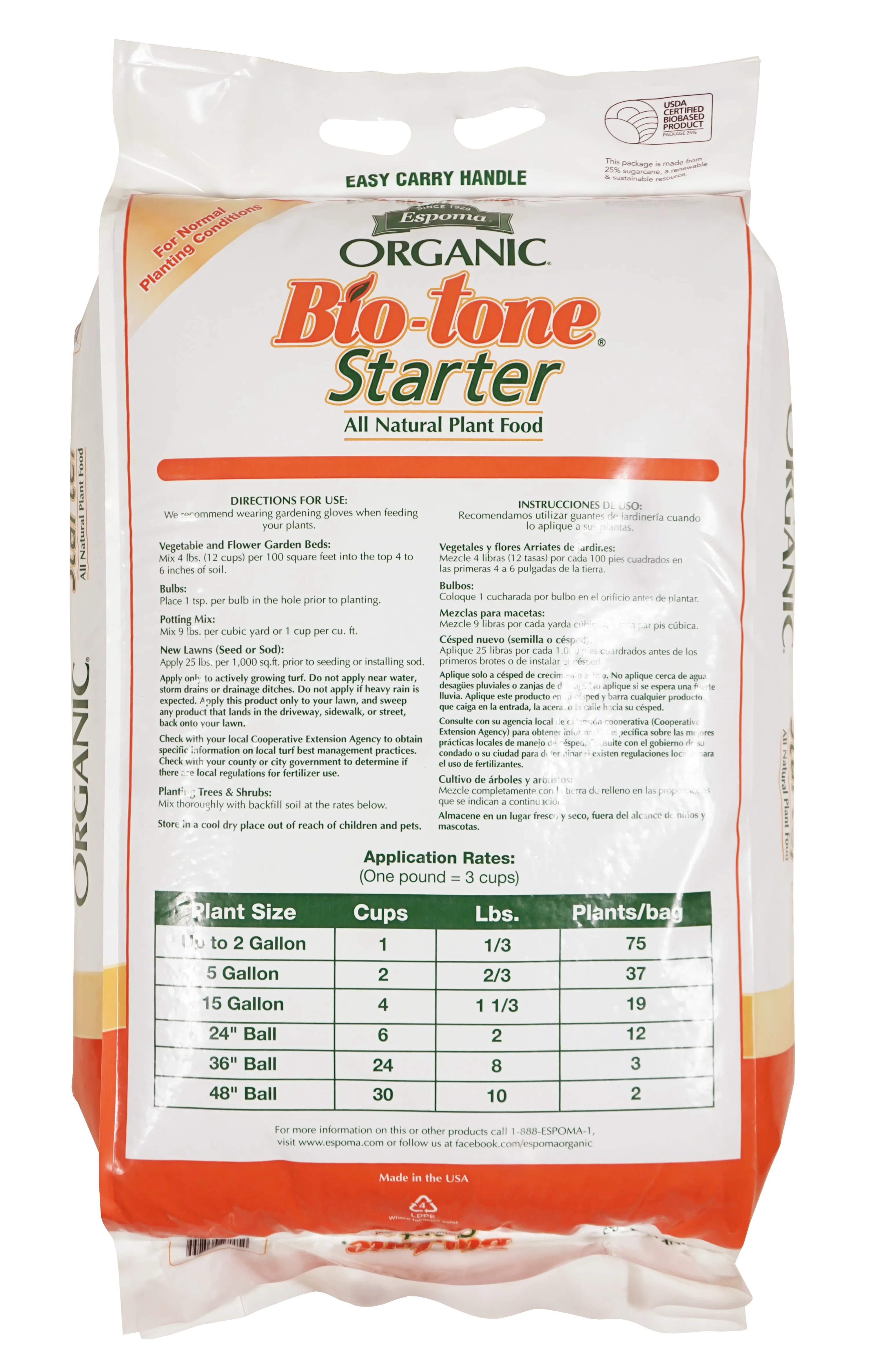 Espoma Company - Pro Granular Bio-tone Starter 25 Pound - BTSG25