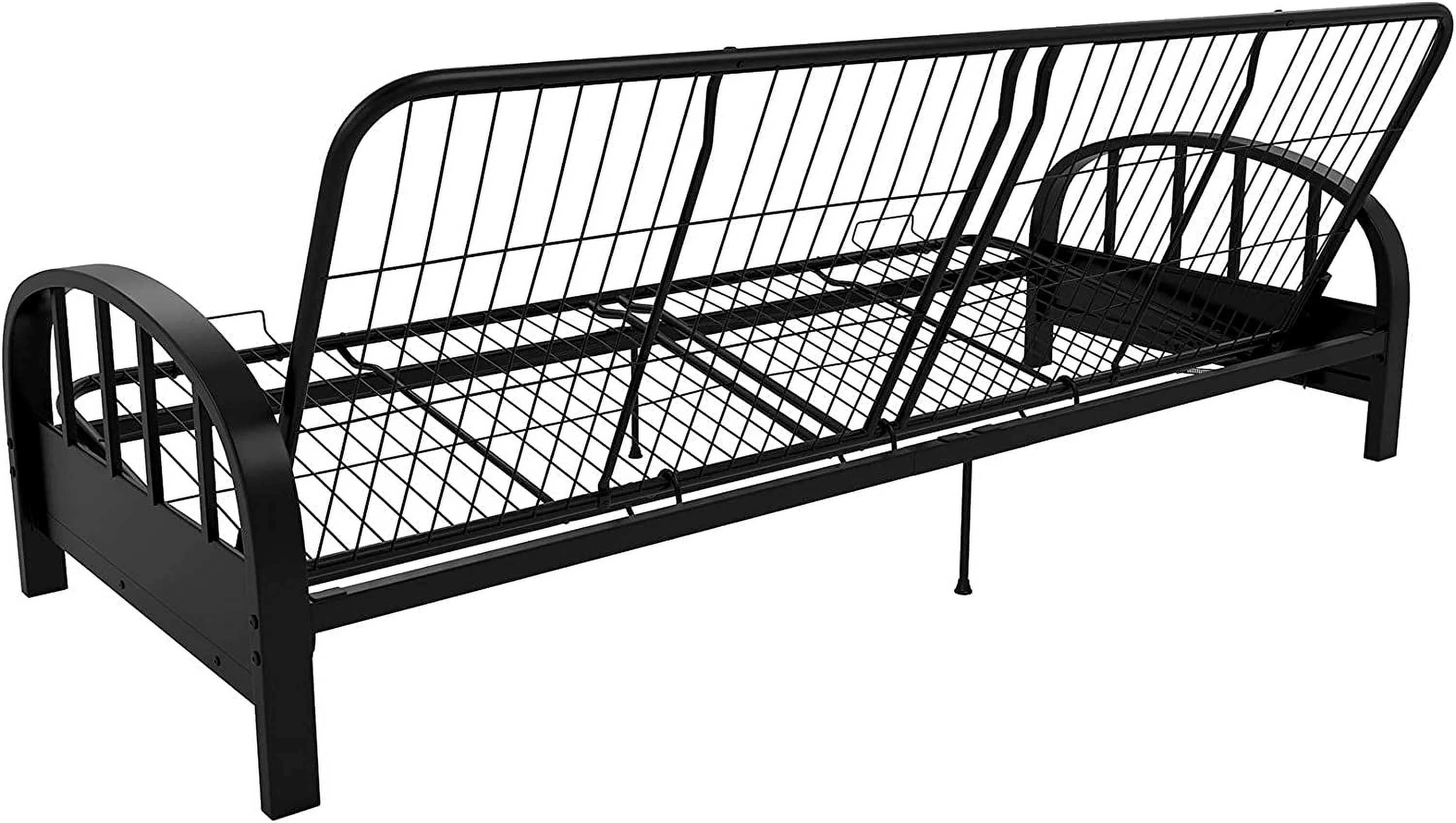 YILAN Aiden Metal Futon Frame, Black Large