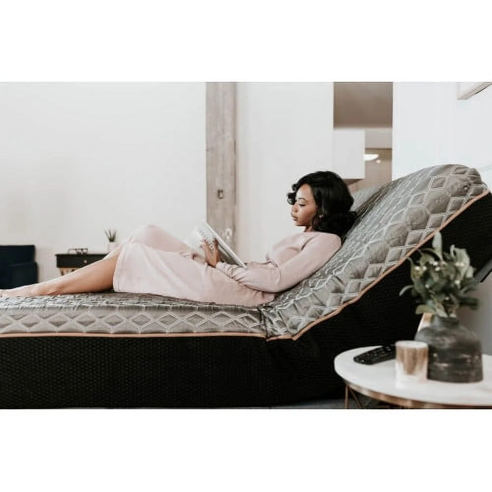 10 In king mattress Black Gray hybrid mattress Polyurethane foam mattress