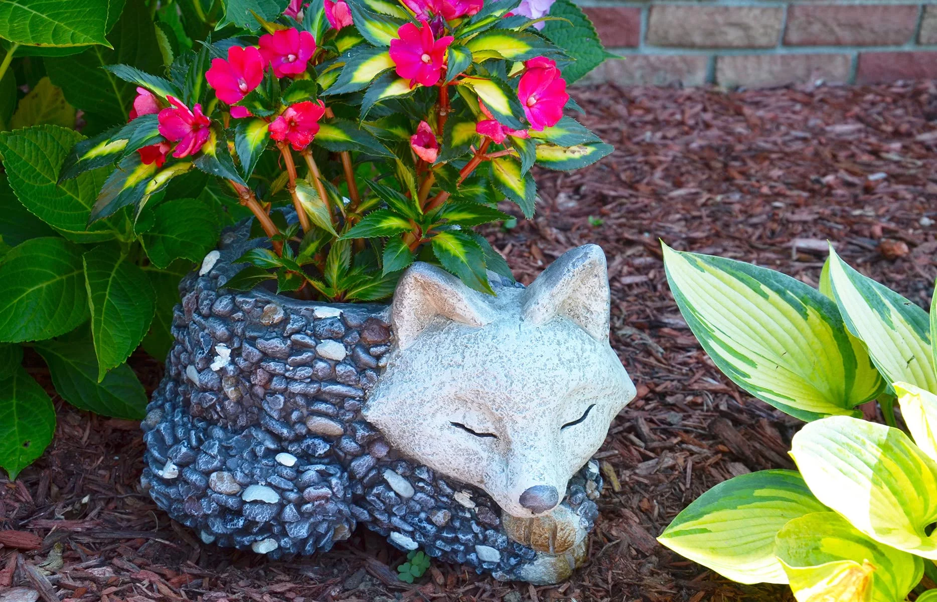 Red Carpet Studios Planter Fox Stone Effect