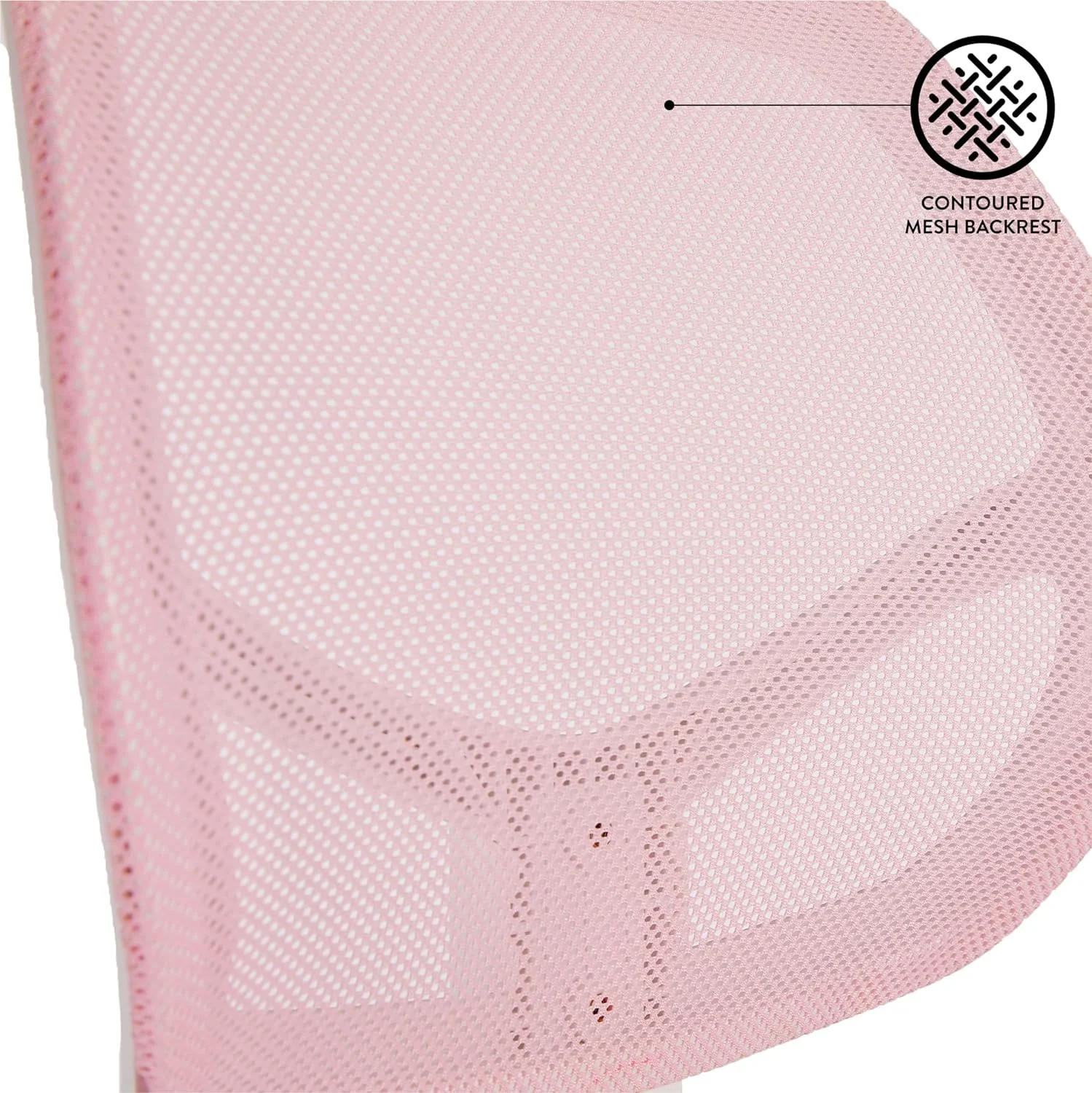Mesh Task Chair, pink
