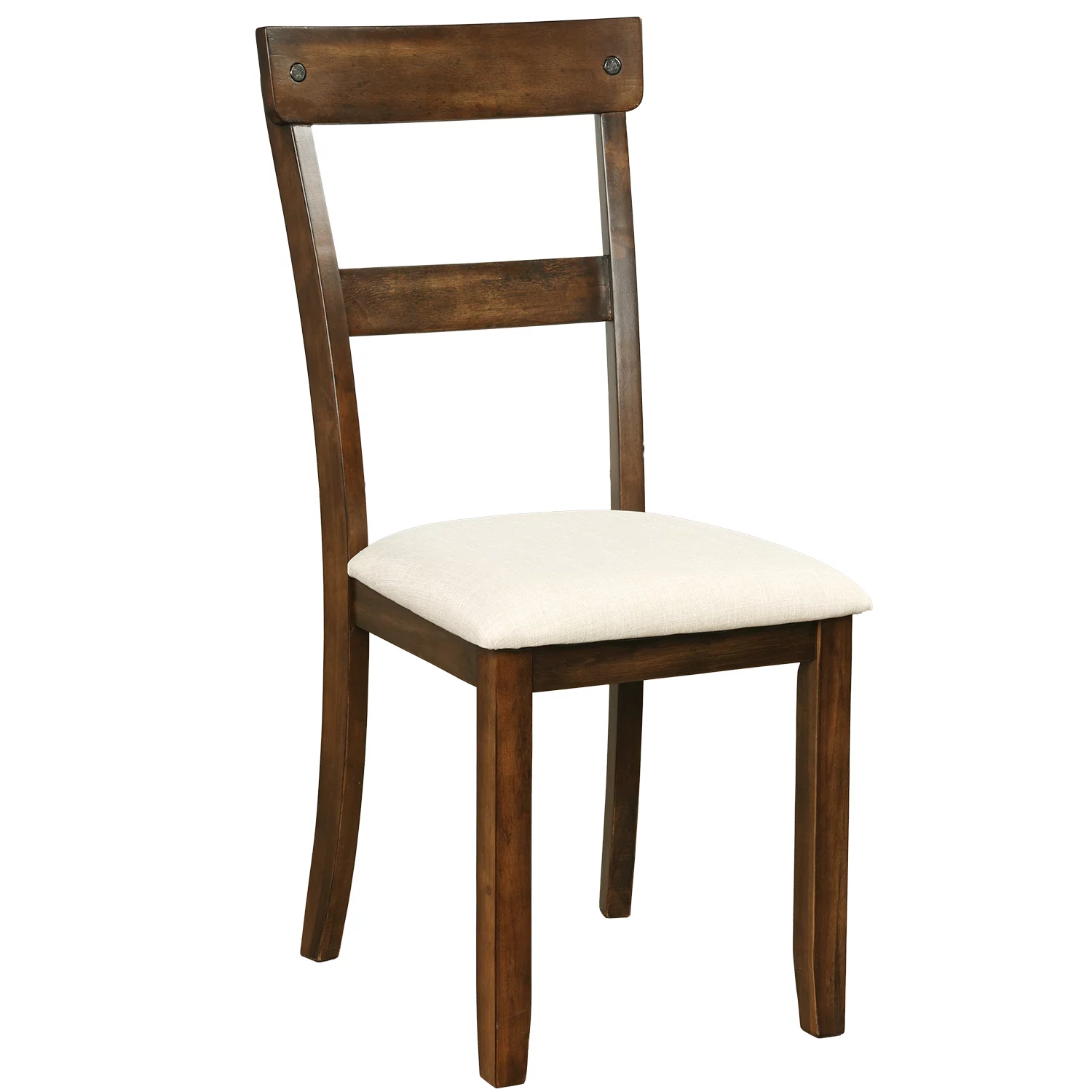 Euroco Wood 5 Piece Dining Table Set with Cushions, Brown