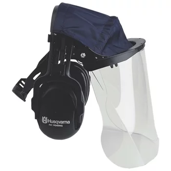 Husqvarna Plexiglas Safety Visor w/Earmuffs