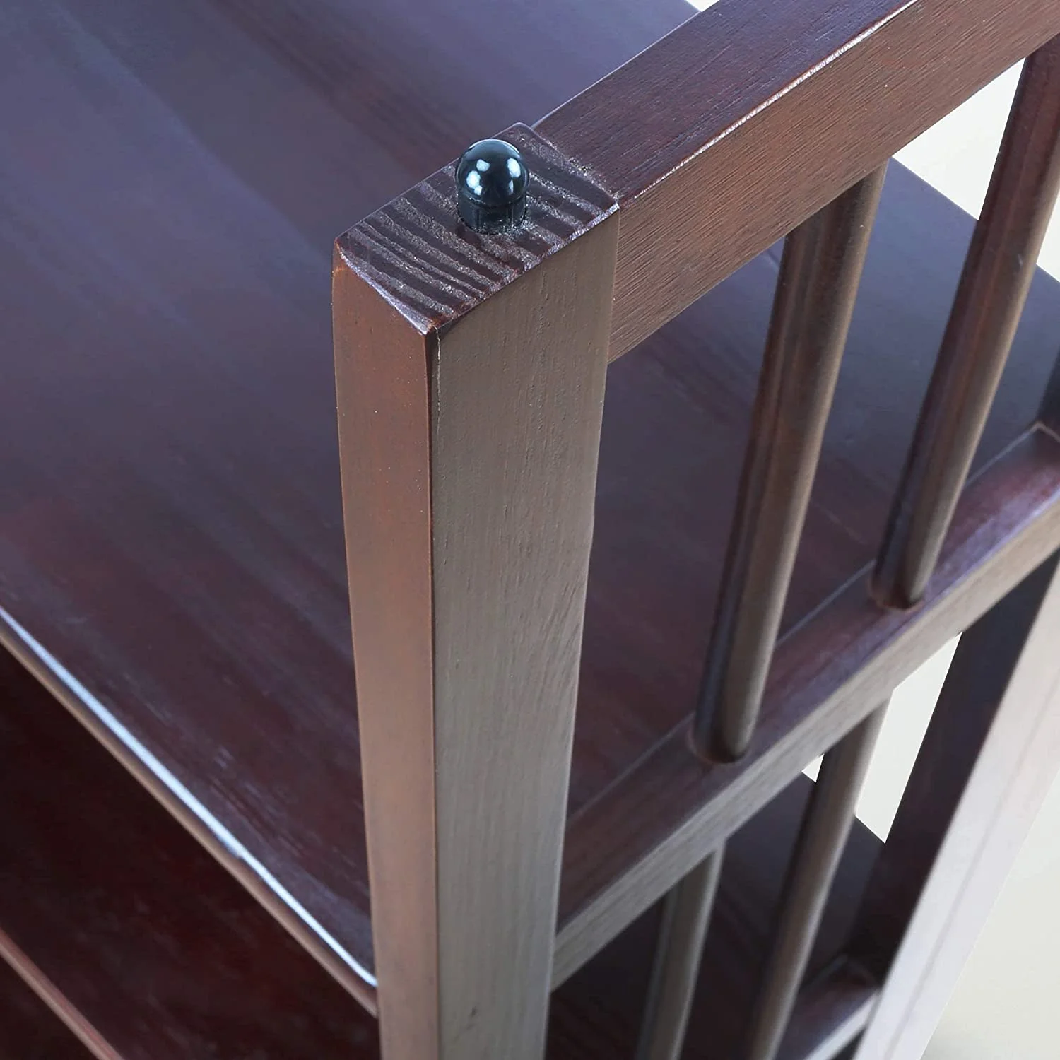 3 Shelf Folding Stackable Bookcase, 27.5