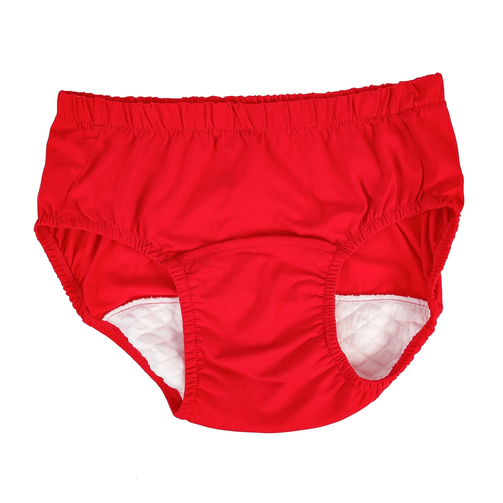 Xxl Red Mens Briefs Underwear Daily Use Incontinence Diaper Breathable Accessories Elderly
