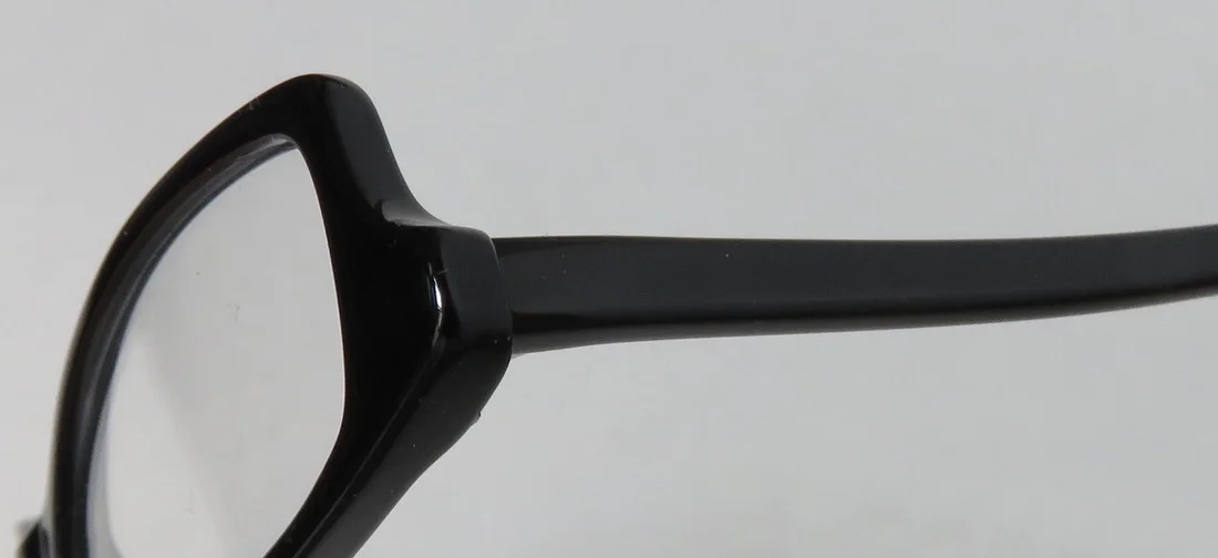 NEW HARRY LARY'S STACEY WOMENS/LADIES DESIGNER FULL-RIM BLACK HOT HANDMADE FROM FRANCE FRAME DEMO LENSES 51-18-0 EYEGLASSES/SPECTACLES