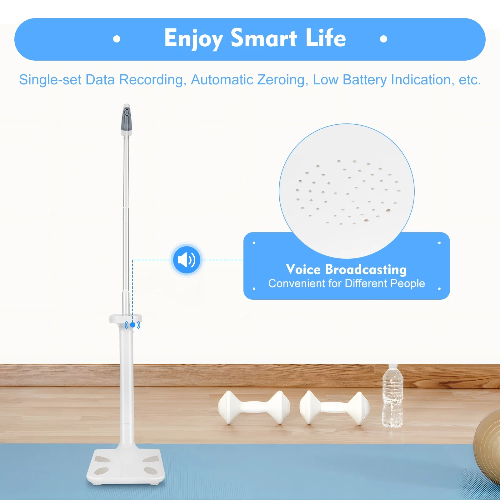 440lbs Multi-function Medical Body Height Weight Scale Professional Scale Tool