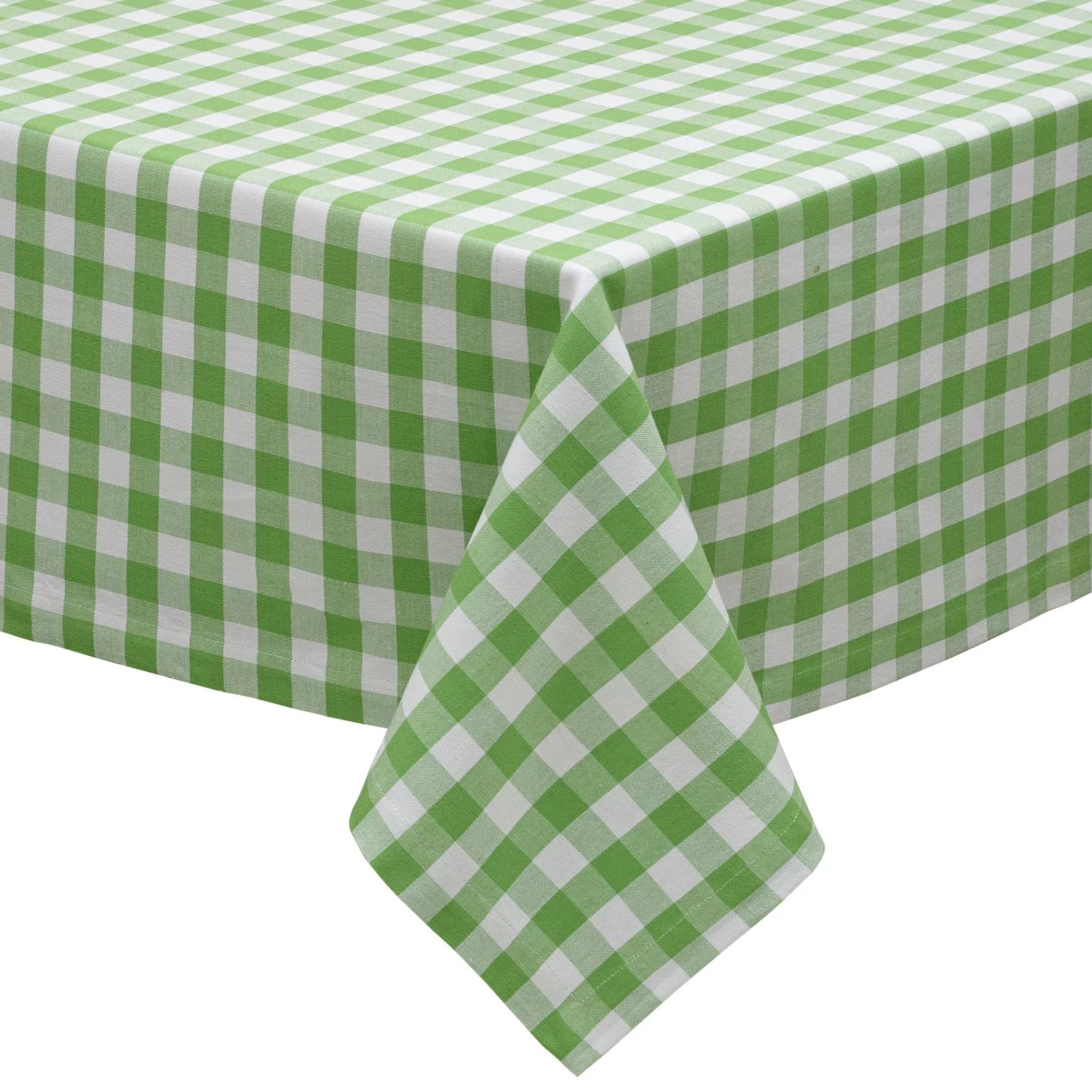 DII Checkers Kitchen Tablecloth, 60