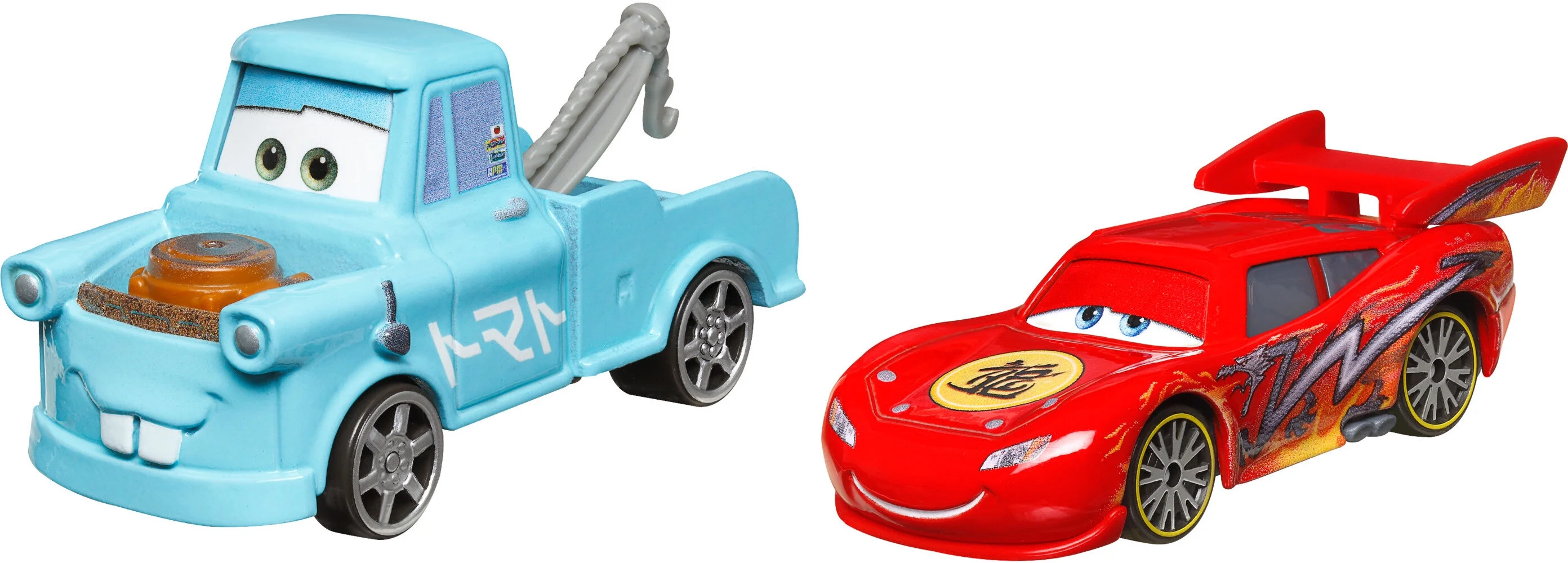 Disney Pixar Cars 3 2-Pack Assortment, 1:55 scale Die-Cast Fan Favorite Character Vehicles for Racing and Storytelling Fun, Gift for Kids Age 3 and Older