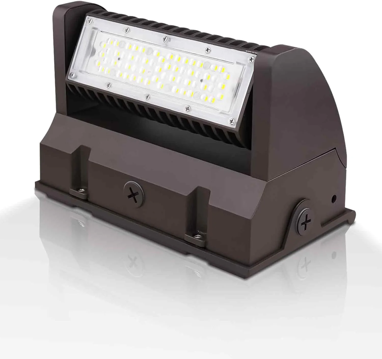 Rotatable LED Wall Pack Lights 40W, 5000K 5400LM Adjustable Head Outdoor Area Wall Pack Light (150-250W MH/HPS Equiv.) Commercial Outdoor Security Lighting for Warehouse, Parking UL DLC Listed