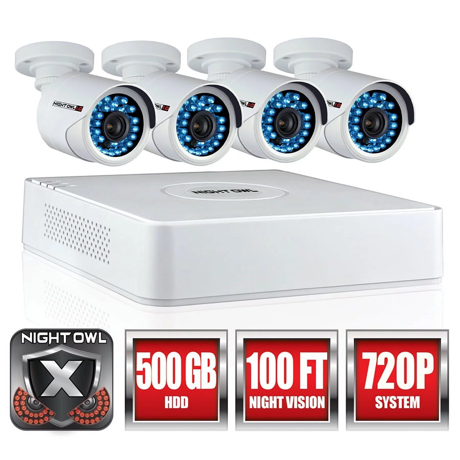Night Owl’s 4 Channel 720p HD Video Security System