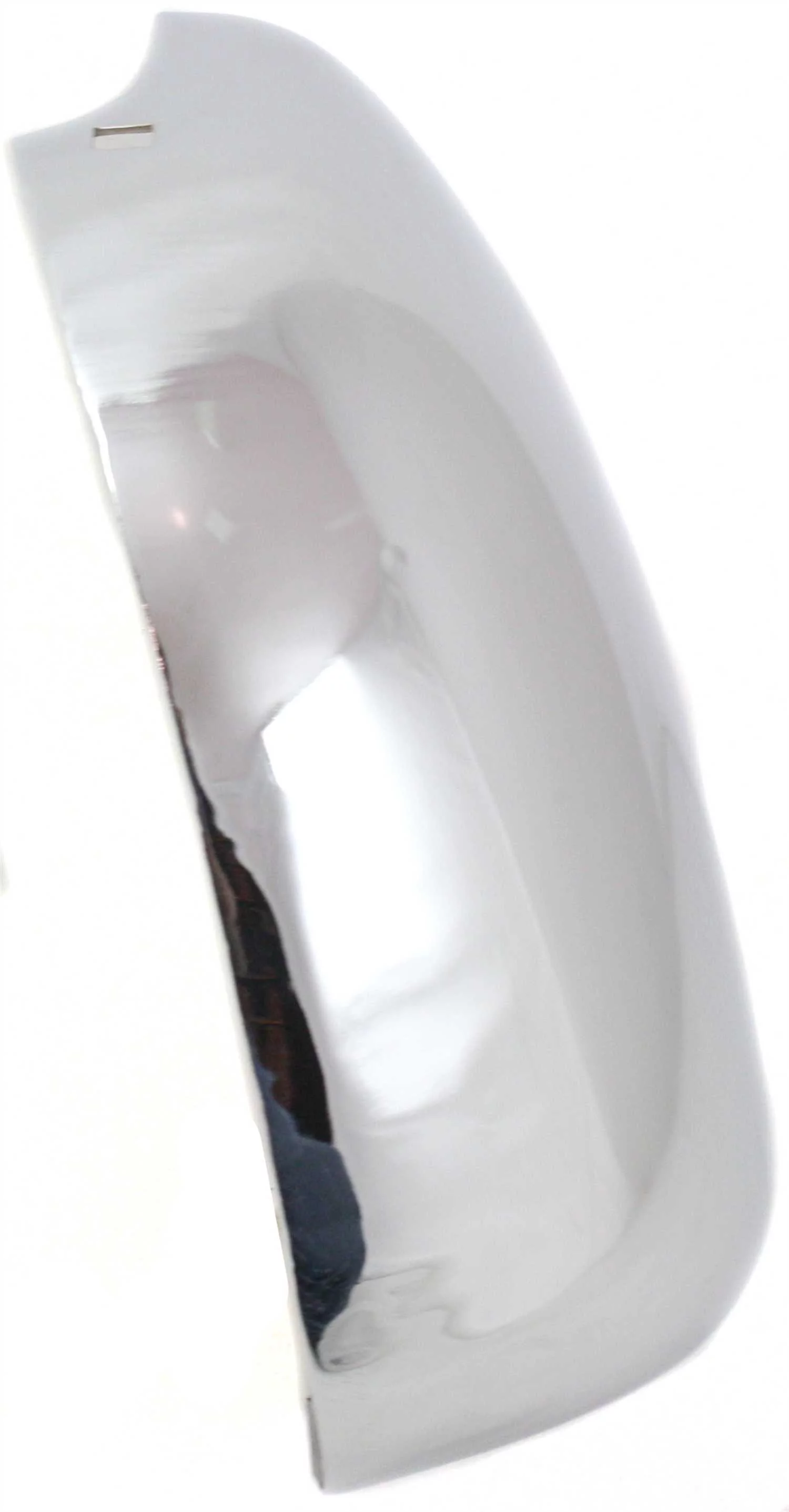 Bumper End Compatible With 1993-1996 Nissan Pathfinder 1993-1994 D21 Front, Right Passenger Steel Chrome