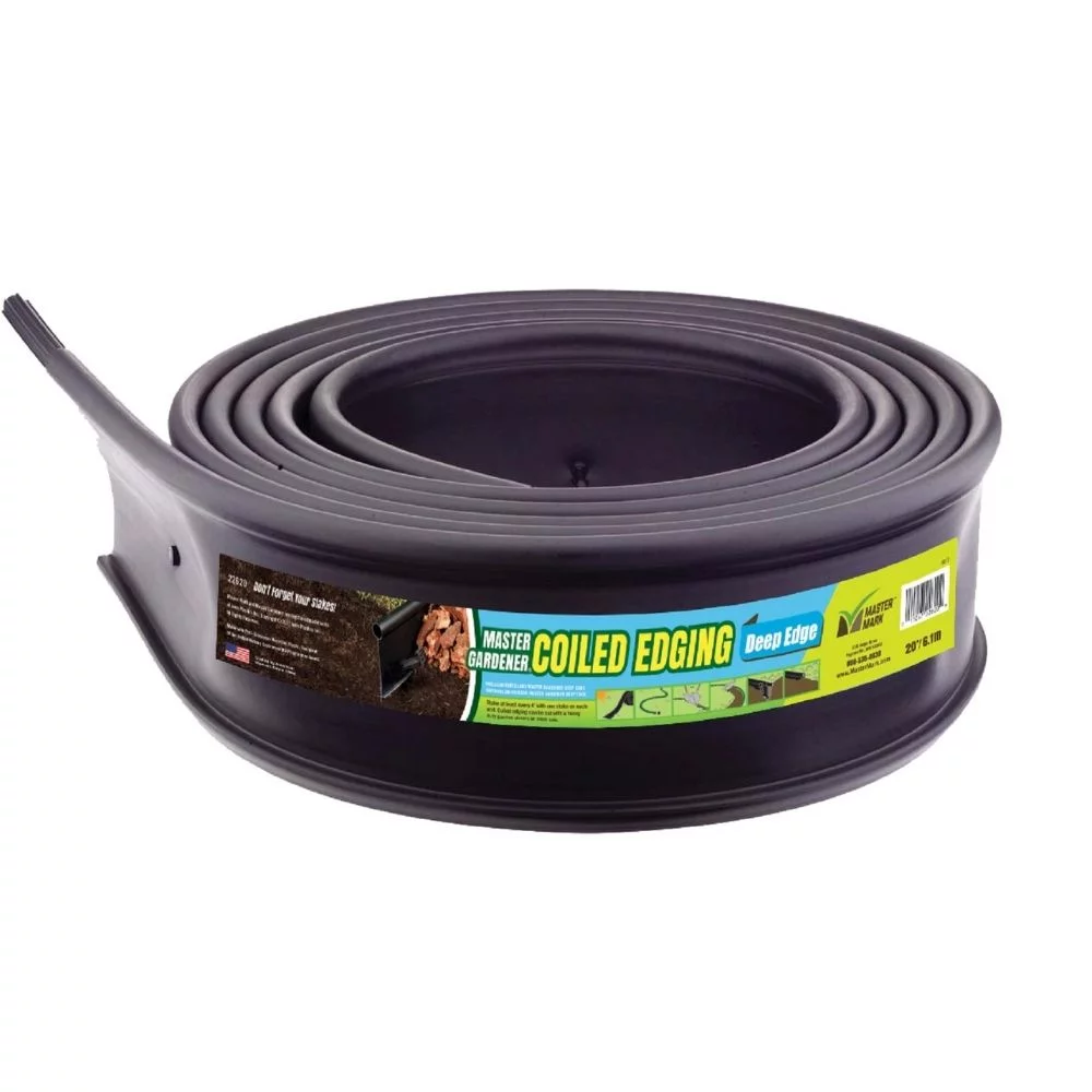 Master Gardener Deep Edge 20 ft. Coiled Edging 22621