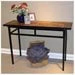 4D Concepts 601636 Sofa Table with Slate Top in Metal and Slate