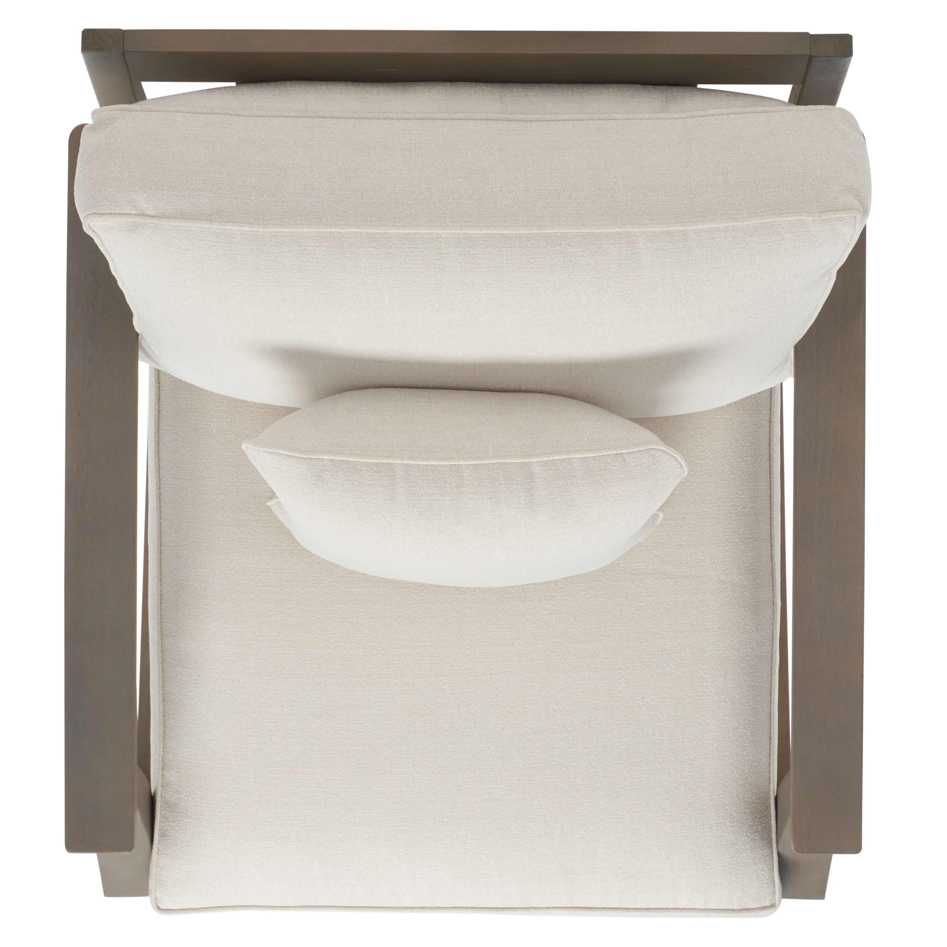 SAFAVIEH Couture Martinique Coastal Eucalyptus Wood Solid Armchair, Natural/Grey