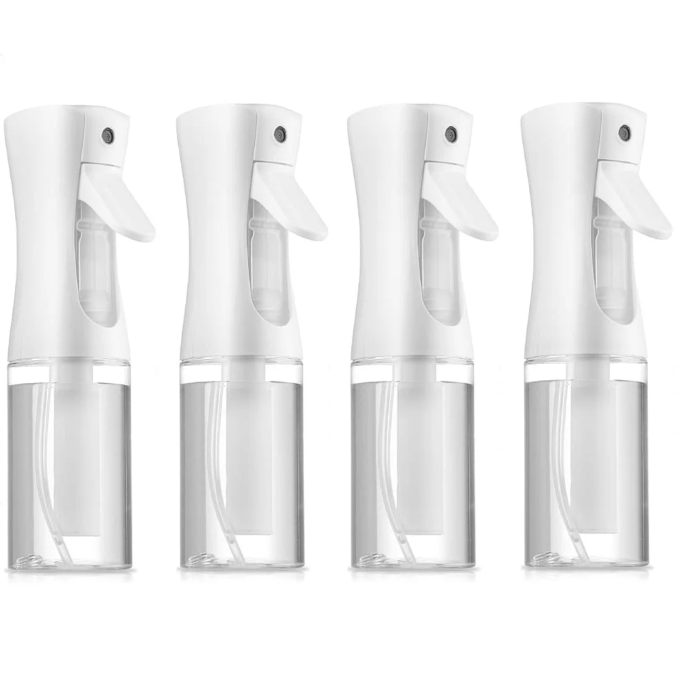Continuous Spray Bottle For Hair - 6.7 Oz Ultra Fine Mist Sprayer | Water Spray Bottle For Hair Mister Spray Bottle | Hair Spray Bottles For Hairstyling, Cleaning, Salons