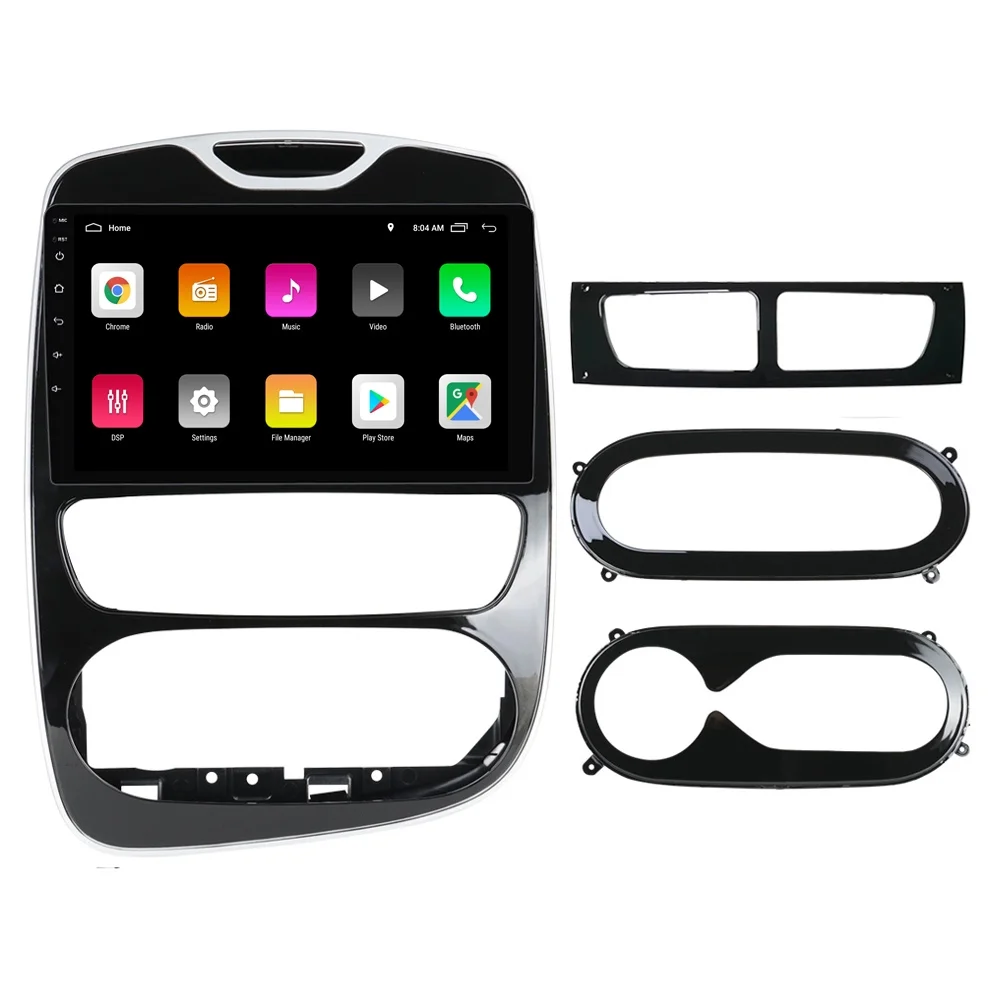 RoverOne Car Stereo CarPlay Android Auto for Renault Clio 4 BH98 KH98 2012 - 2019 GPS Navigation Bluetooth DSP Multimedia Video Player