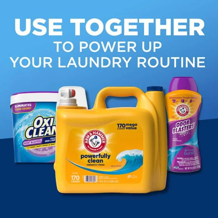 ARM & HAMMER 170 oz. Clean Burst dual HE Liquid Laundry Detergent, 170 Loads