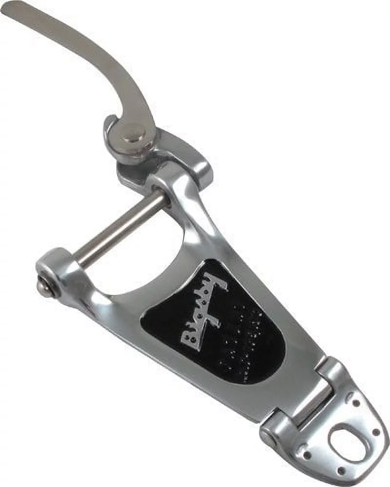 bigsby b3 guitar vibrato for thin electric hollows and semi-hollows, aluminum