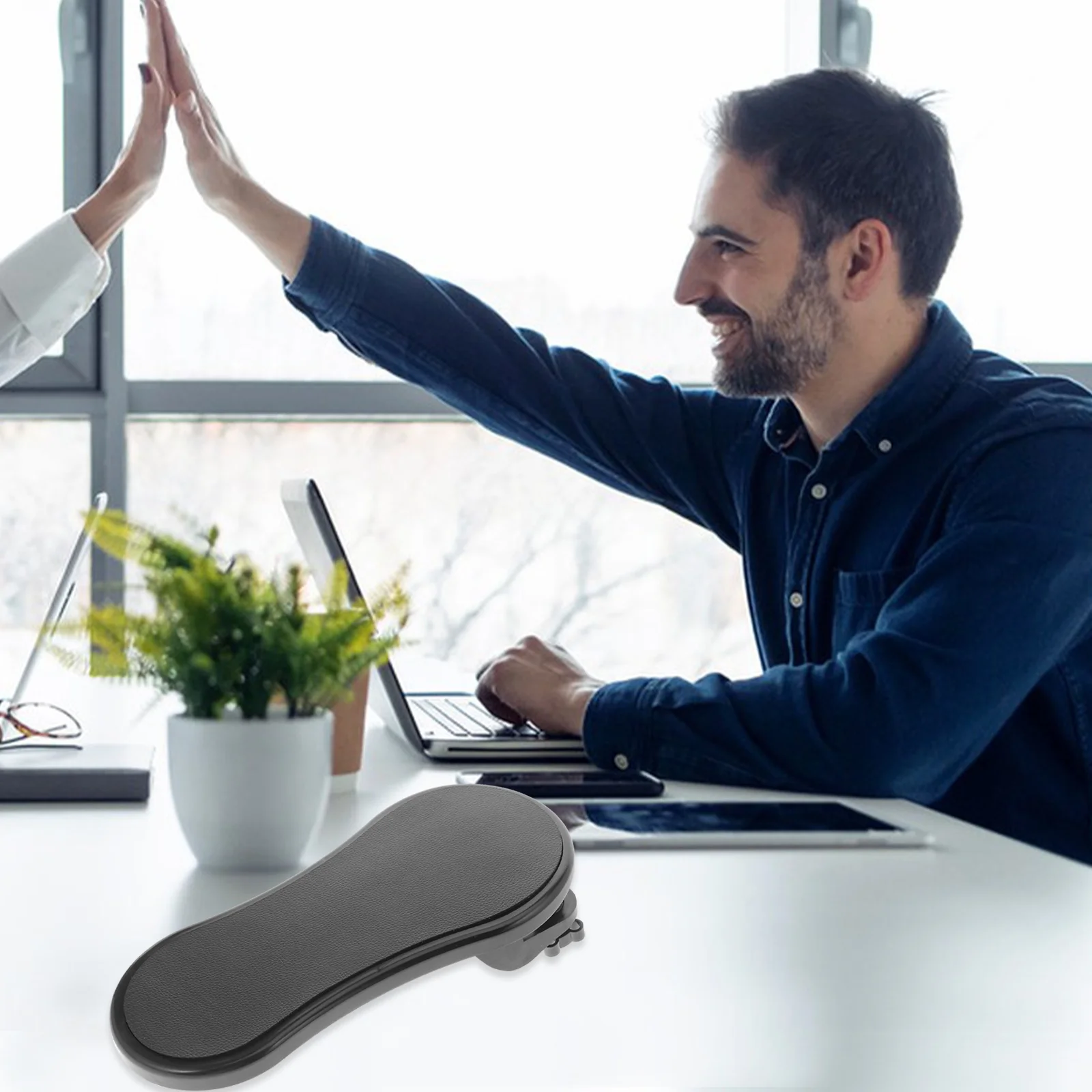 Wrist Rest Computer Mousepad Cute Keyboard Tray Mouses Armrest Chair Table Human Body with Armrests