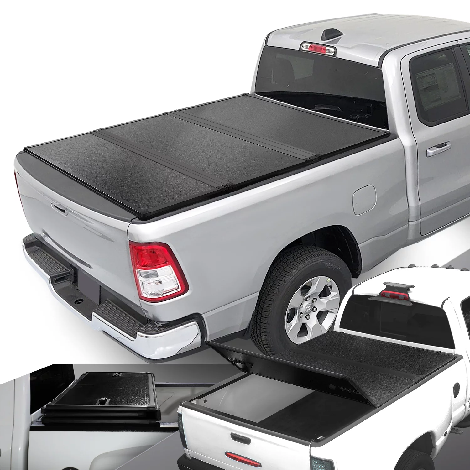 DNA Motoring TTC-HARD-081 For 2019 to 2020 Ram 1500 Fleetside 76.3