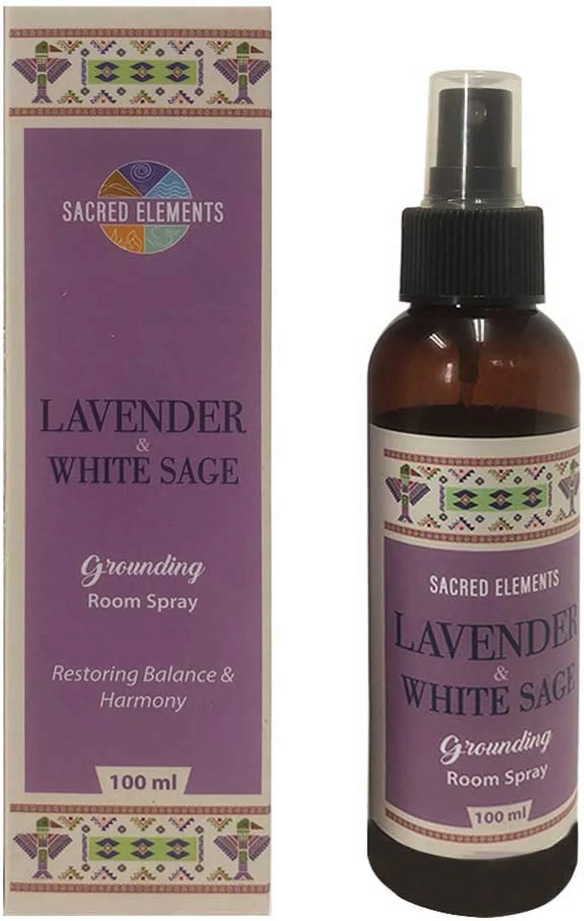 Lavender & White Sage Smudge Spray Air Freshner And Gel Beads Bundle