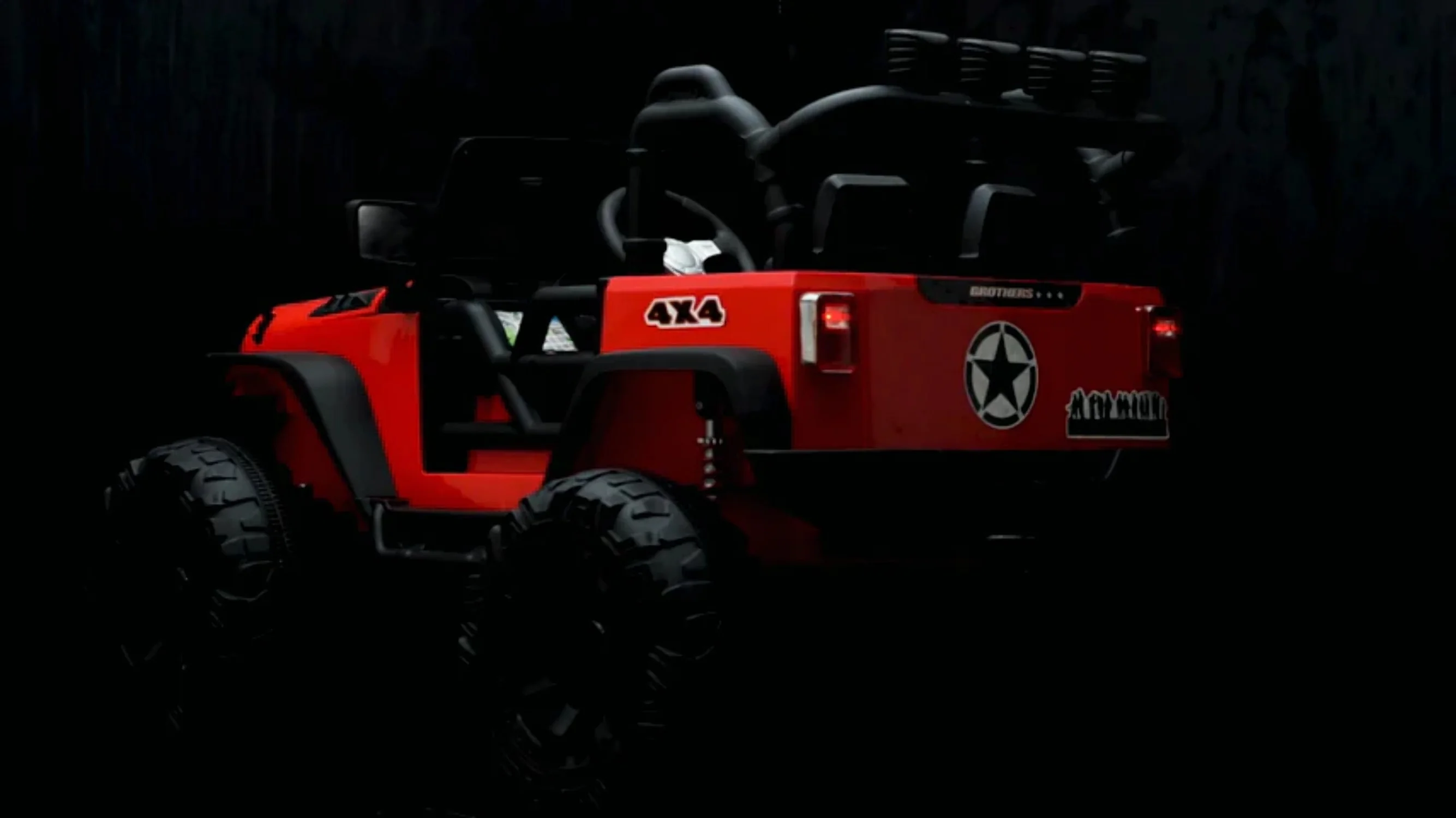 24V Large Ride-On Truck Electric Car for Kids with Parental Remote Control - 2 Seater Edition