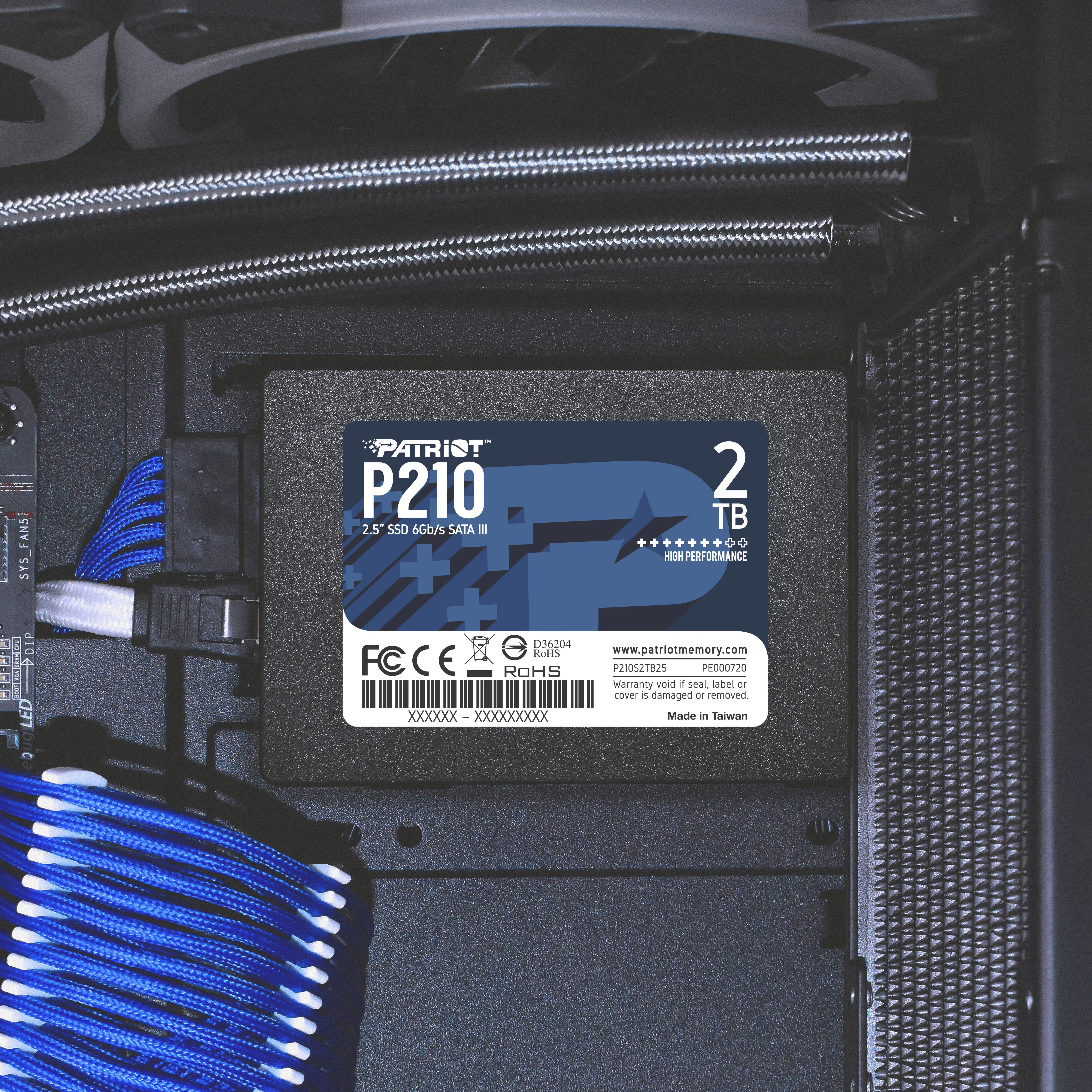Patriot P210 2TB Internal SSD - SATA 3 2.5