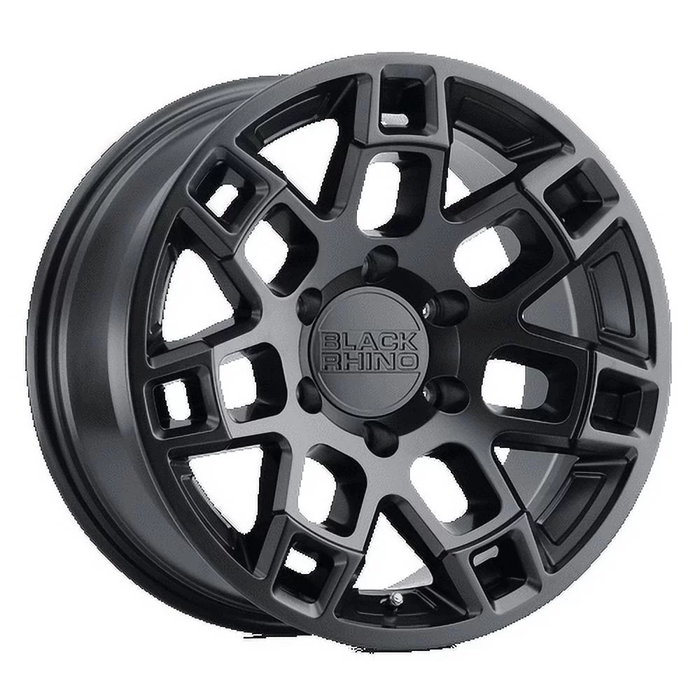 Black Rhino Aluminum Rim RIDGE 17X8.5in Matte Black Finish, 1785RDG-85114M71