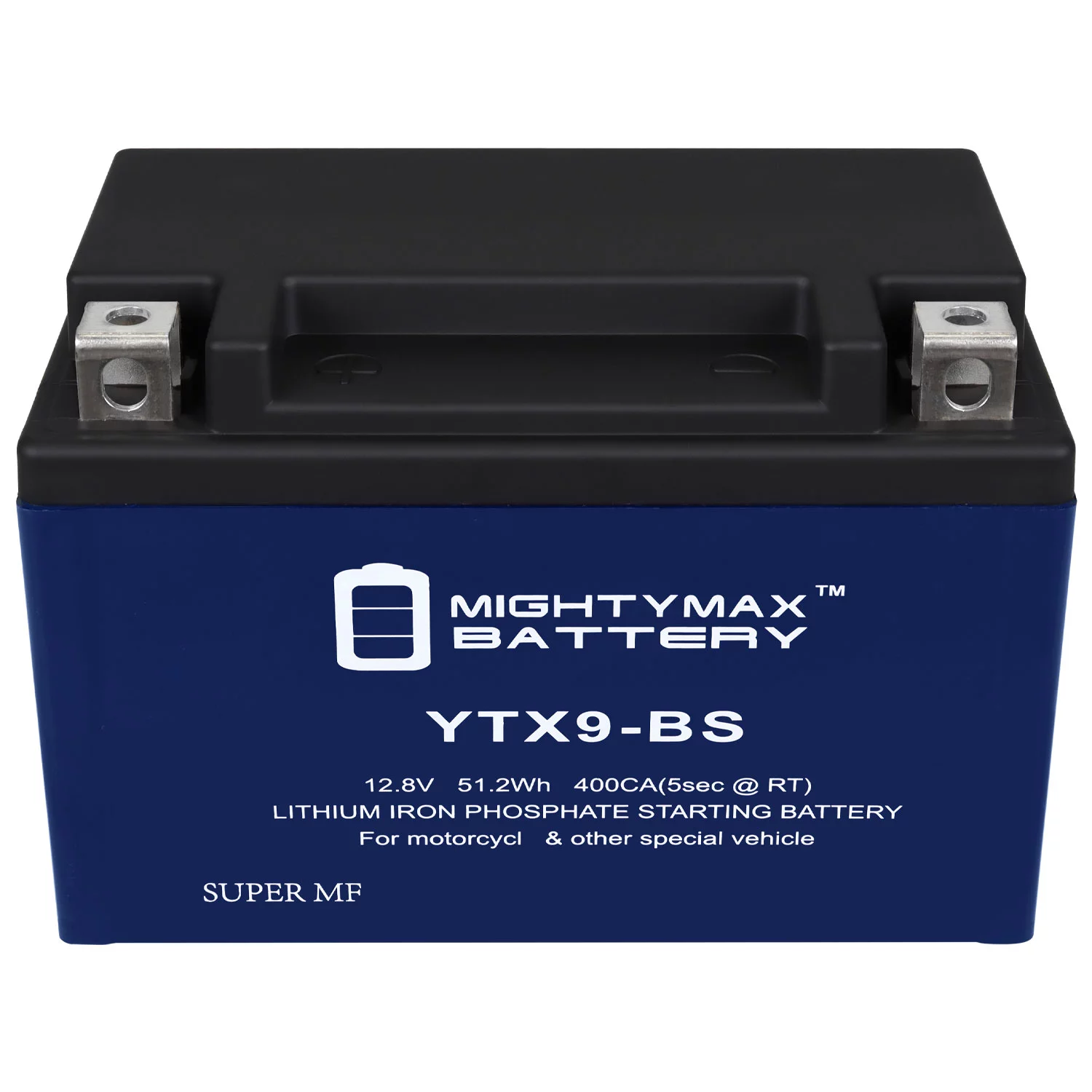 YTX9-BS Lithium Battery Replaces Suzuki 400 AN400 Burgman 03-16