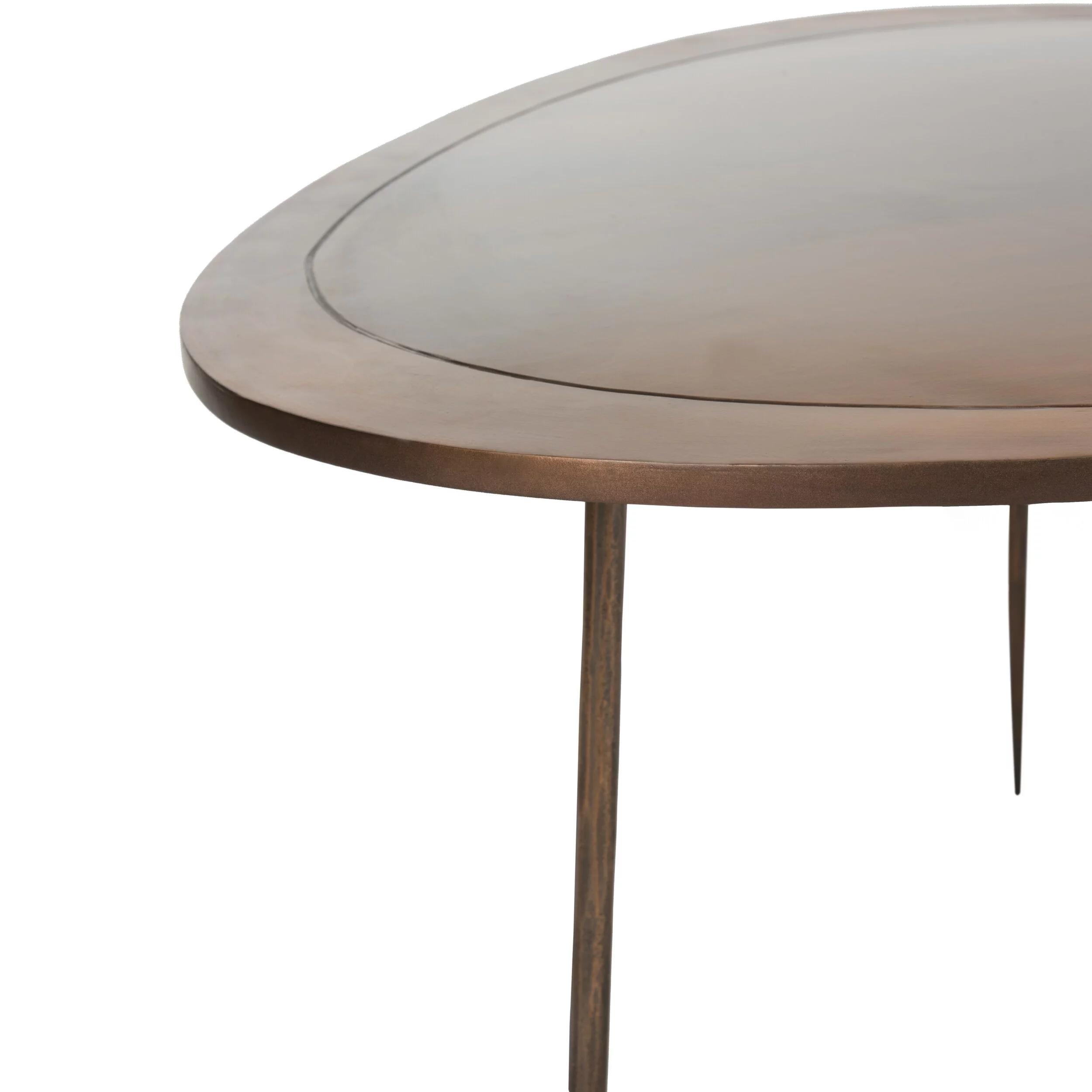 Safavieh  Ayla Antique Copper Coffee Table - 37.5