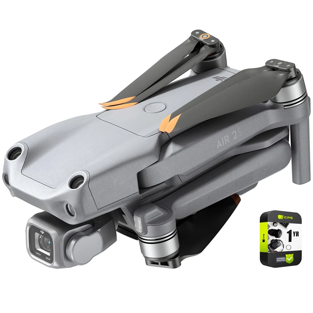 Restored DJI CP.MA.00000346.01 Air 2S Drone Quadcopter 5.4K Video Fly More Combo Bundle with 1 Year Extended Protection Plan (Refurbished)