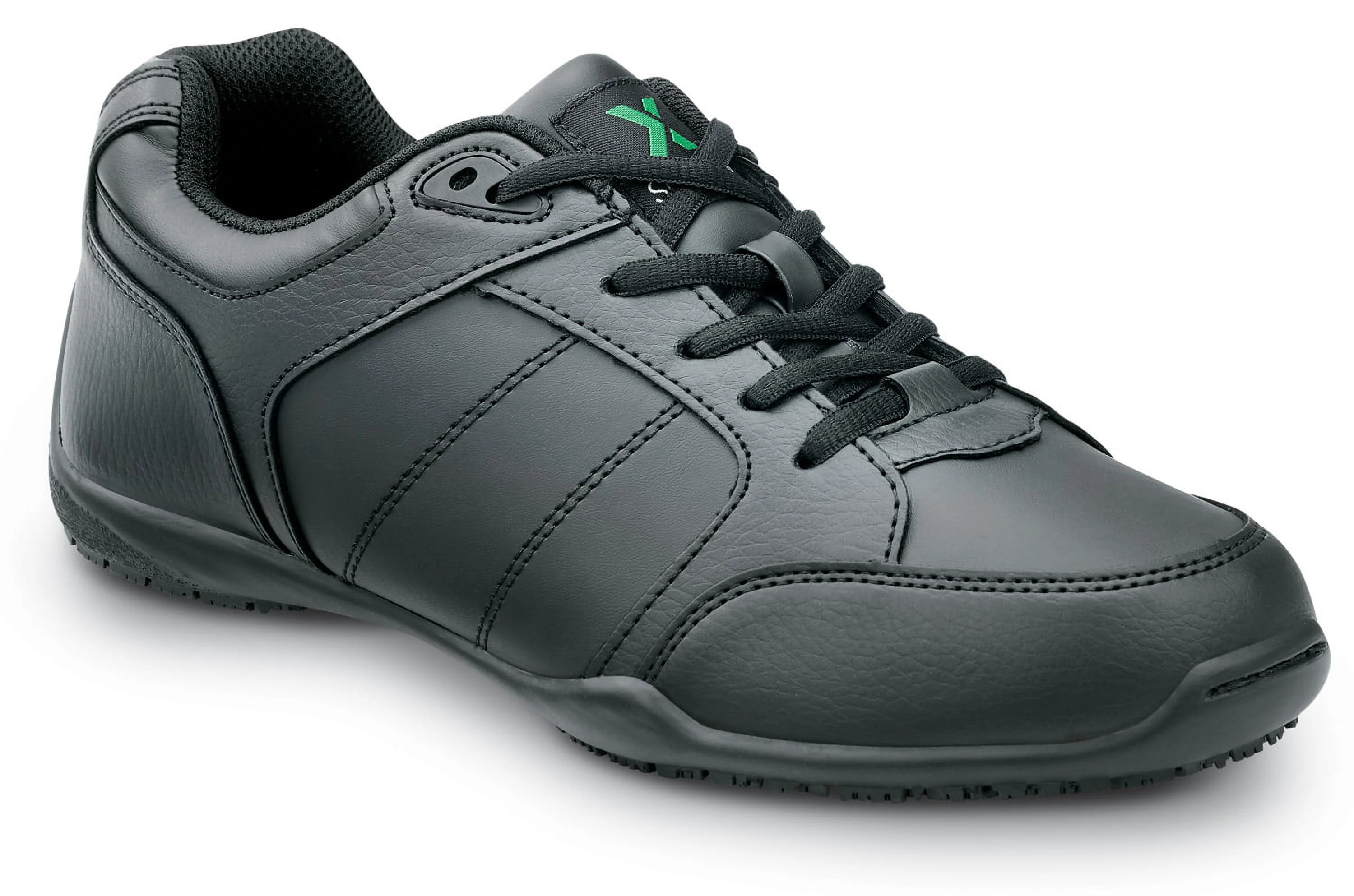 SR Max Rialto, Men's, Black Athletic Style Soft Toe Slip Resistant Work Shoe. (8.5 EW)