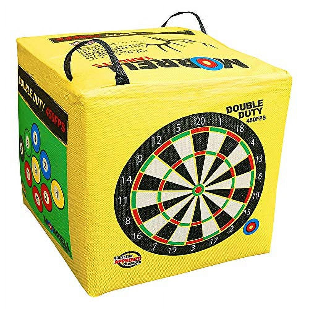 Morrell Double Duty 450 FPS Cube Field Point Archery Bag Target, Yellow